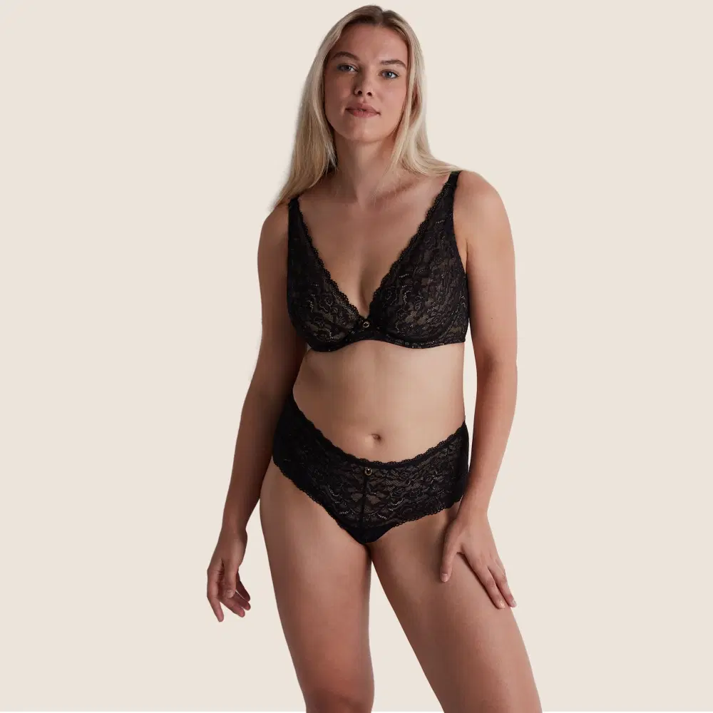 Triangle Plunge Comfort BH 'Rosessence'