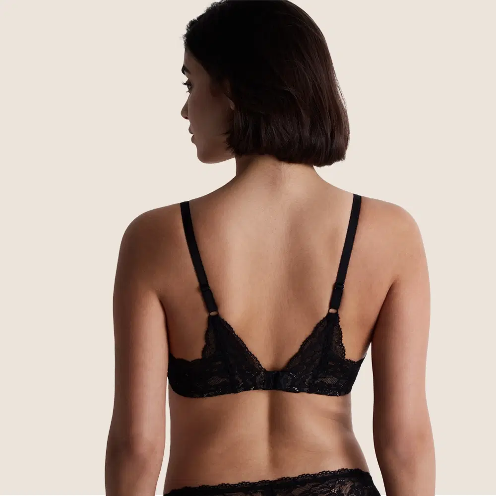 Triangle Plunge Comfort BH 'Rosessence'