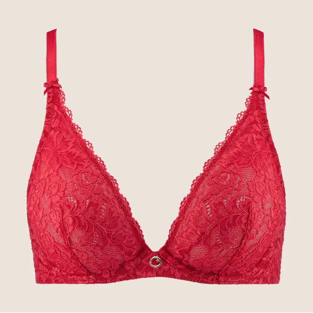 Triangle Plunge Comfort BH 'Rosessence'