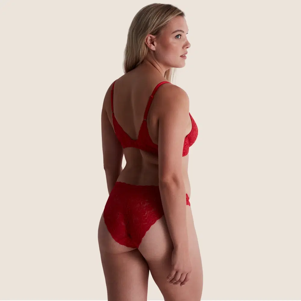 Triangle Plunge Comfort BH 'Rosessence'